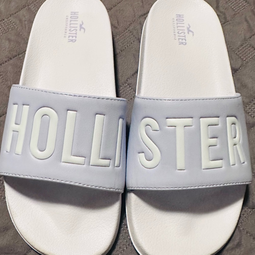 Women’s Hollister Athletic Sandals, Baby Blue. Size Medium. Worn Once.
